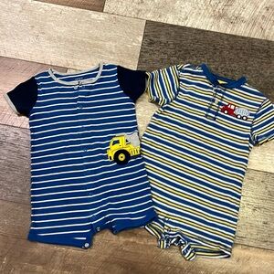 24 month boy rompers